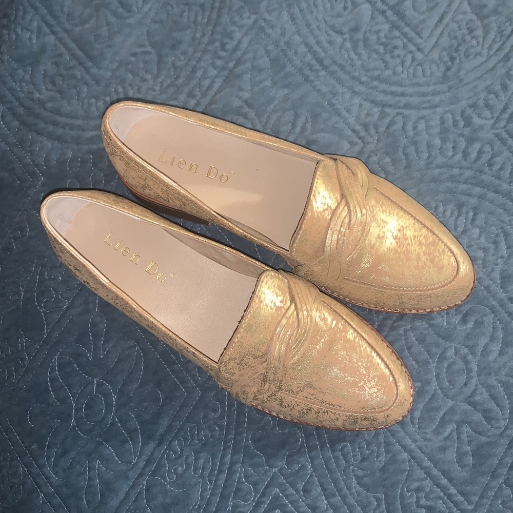 ANTHROPOLOGIE‎ Lien do By Seychelles Braided Loafers Size 8